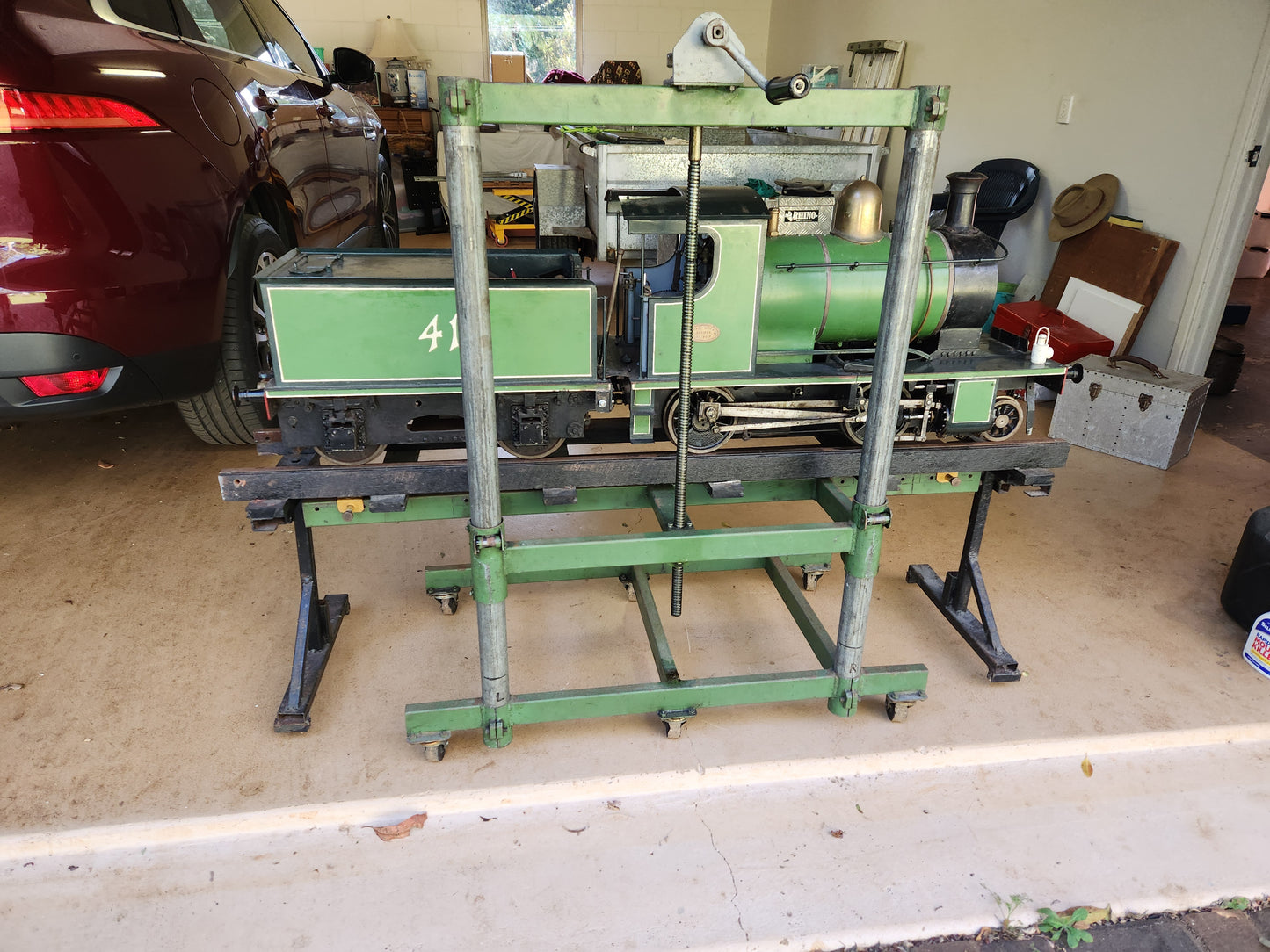 7.25'' "Don Young Steam Rail Motor - Flaxton QLD - S1270
