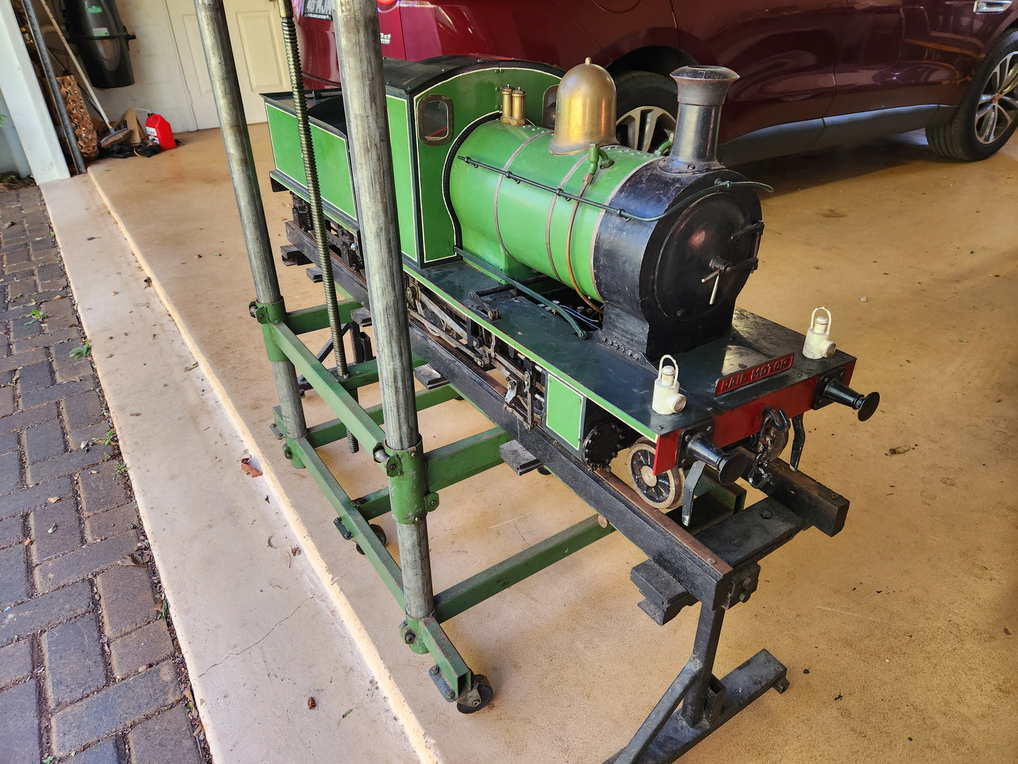 7.25'' "Don Young Steam Rail Motor - Flaxton QLD - S1270