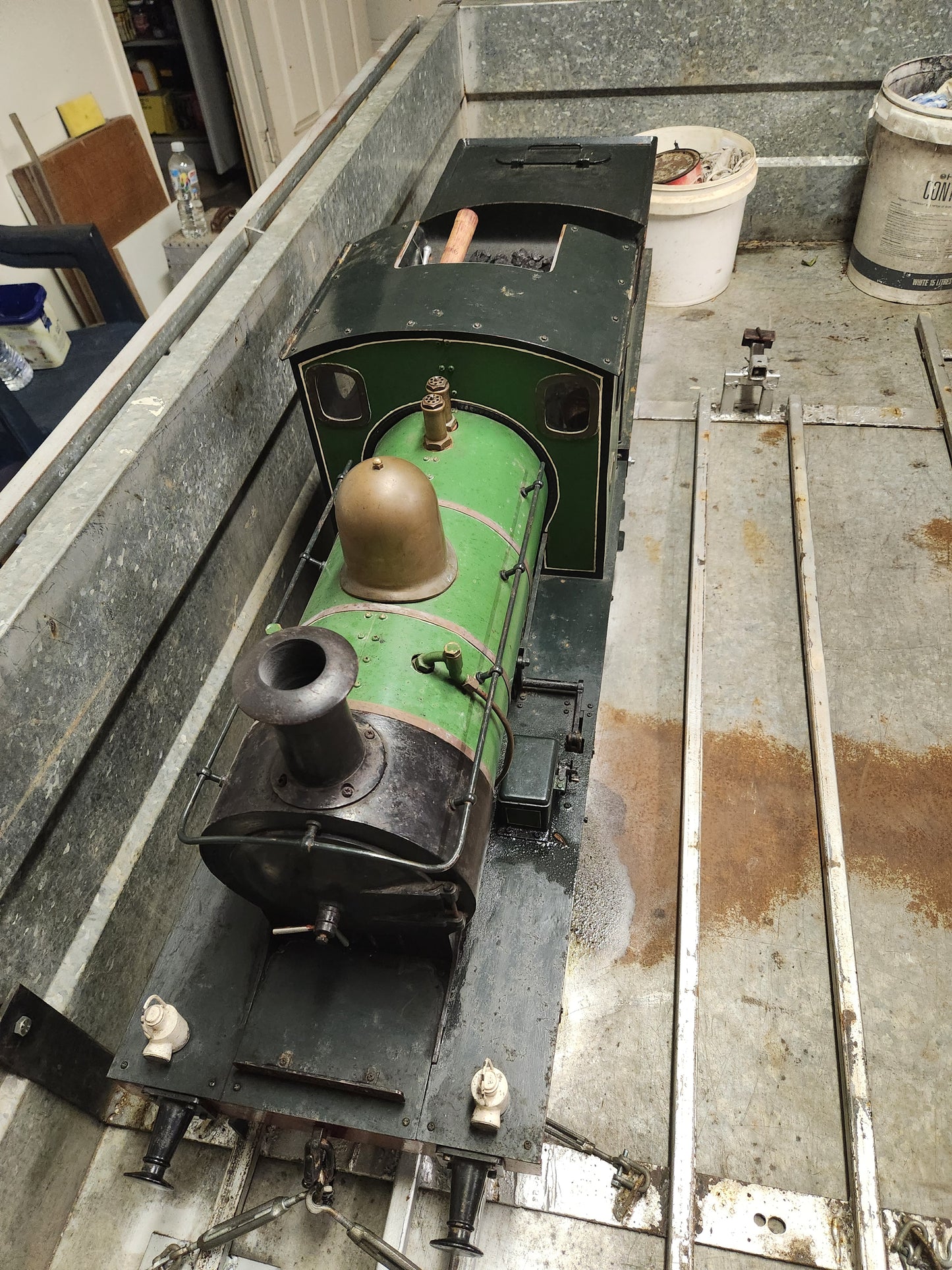 7.25'' "Don Young Steam Rail Motor - Flaxton QLD - S1270