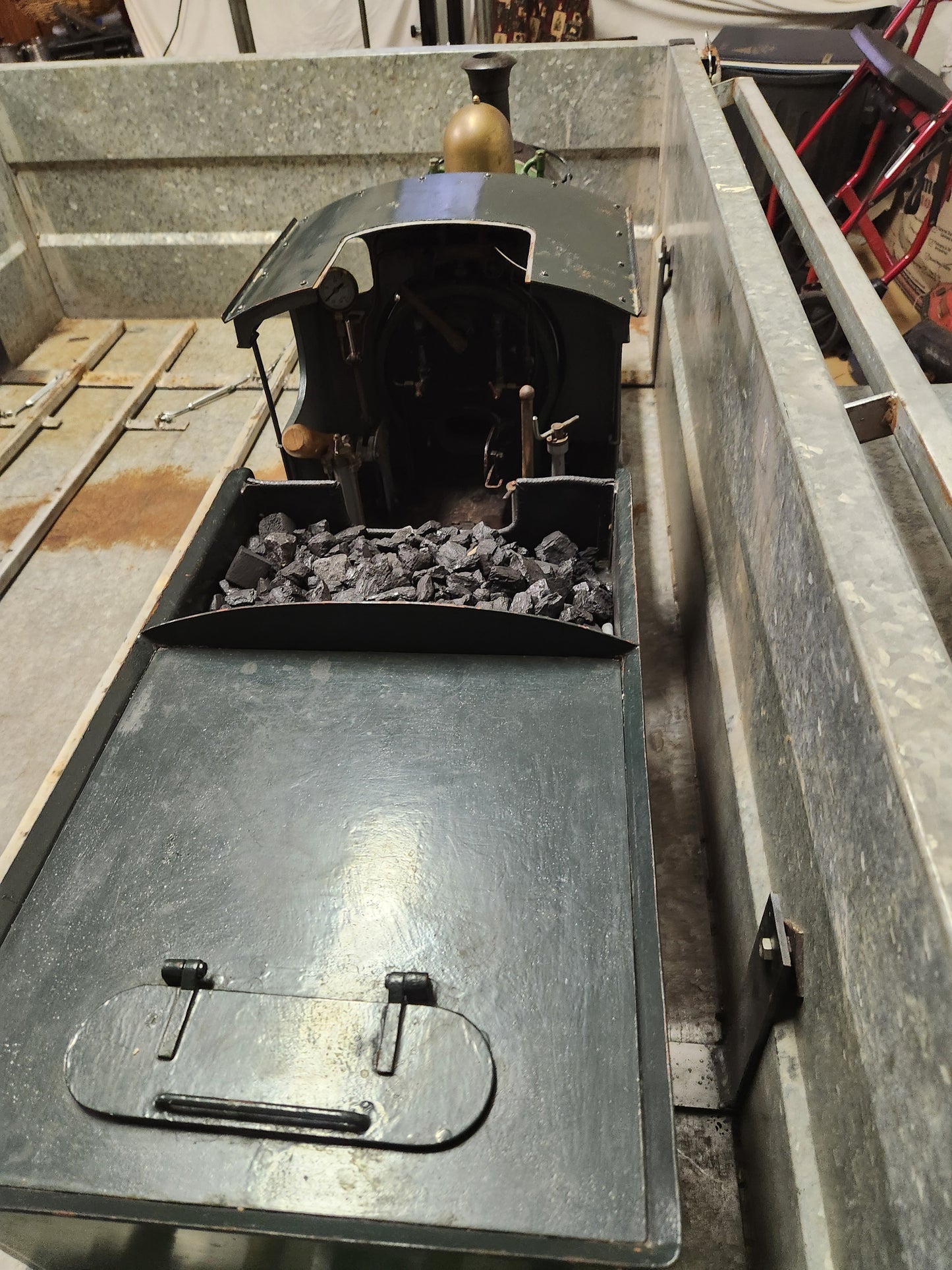 7.25'' "Don Young Steam Rail Motor - Flaxton QLD - S1270