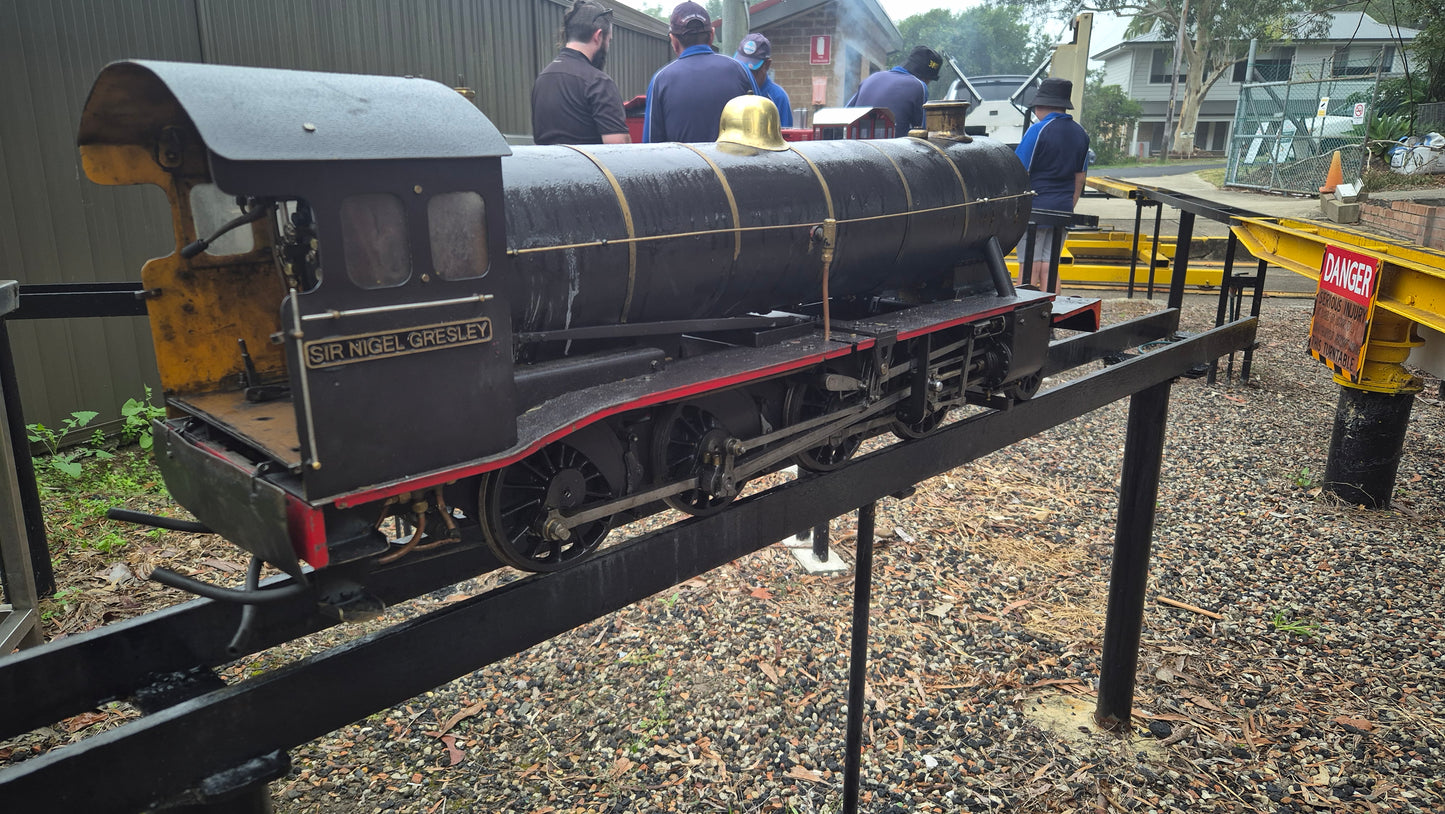 5'' Nigel Gresley Steam Locomotive - Five Dock NSW - S1279
