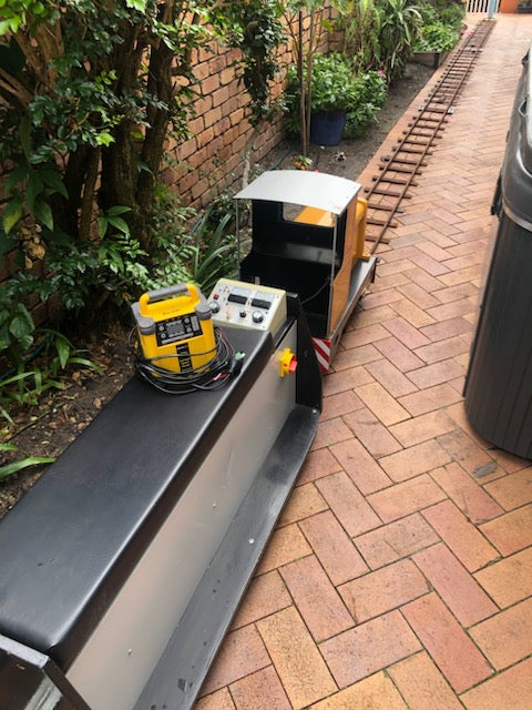 7.25" Maxitrak Ruston 2 with carriage and 12m track - Runaway Bay QLD
