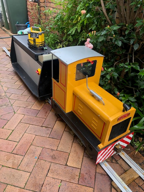 7.25" Maxitrak Ruston 2 with carriage and 12m track - Runaway Bay QLD