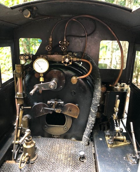 5" - Four-Truck Shay steam locomotive - SOLD in 6 weeks