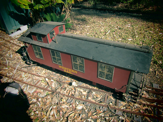 7.25" Gauge Caboose - SOLD