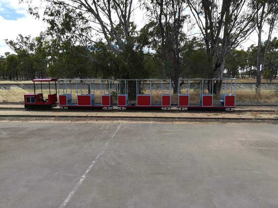 7.25" Malcolm Moore Locomotive and Three Carriages - SOLD
