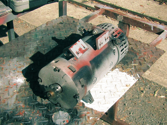 2 x 4kw 24v Traction Motors - SOLD in 2 months.