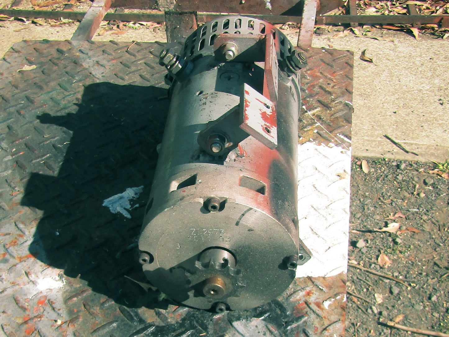 2 x 4kw 24v Traction Motors - SOLD in 2 months.