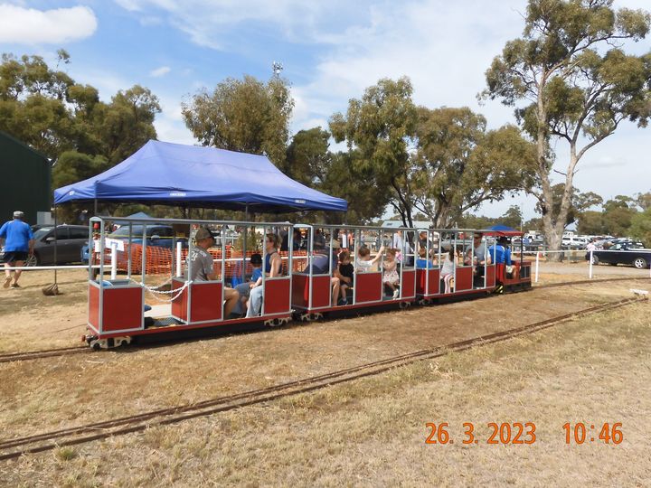 7.25" Malcolm Moore Locomotive and Three Carriages - SOLD
