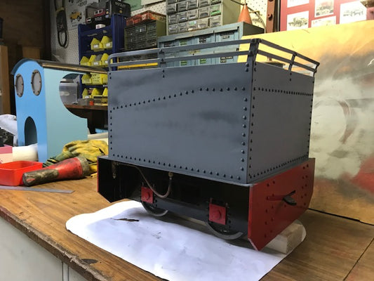 5" Tender and some parts for a Sweet Pea - SOLD