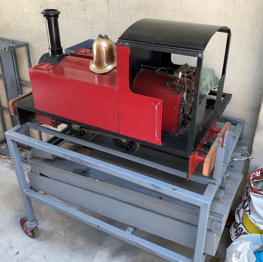 5" Blowfly Locomotive with Driving Truck - SOLD in 2 days