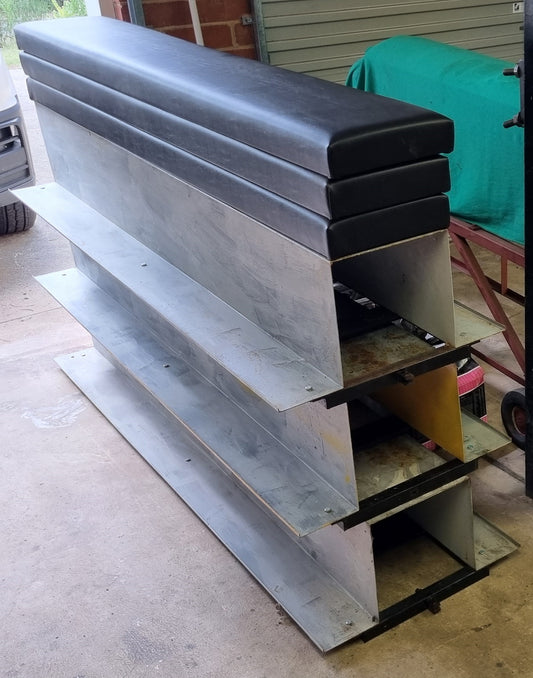 5'' - 3 x Part-Built Carriage Frames - SOLD in 1 week