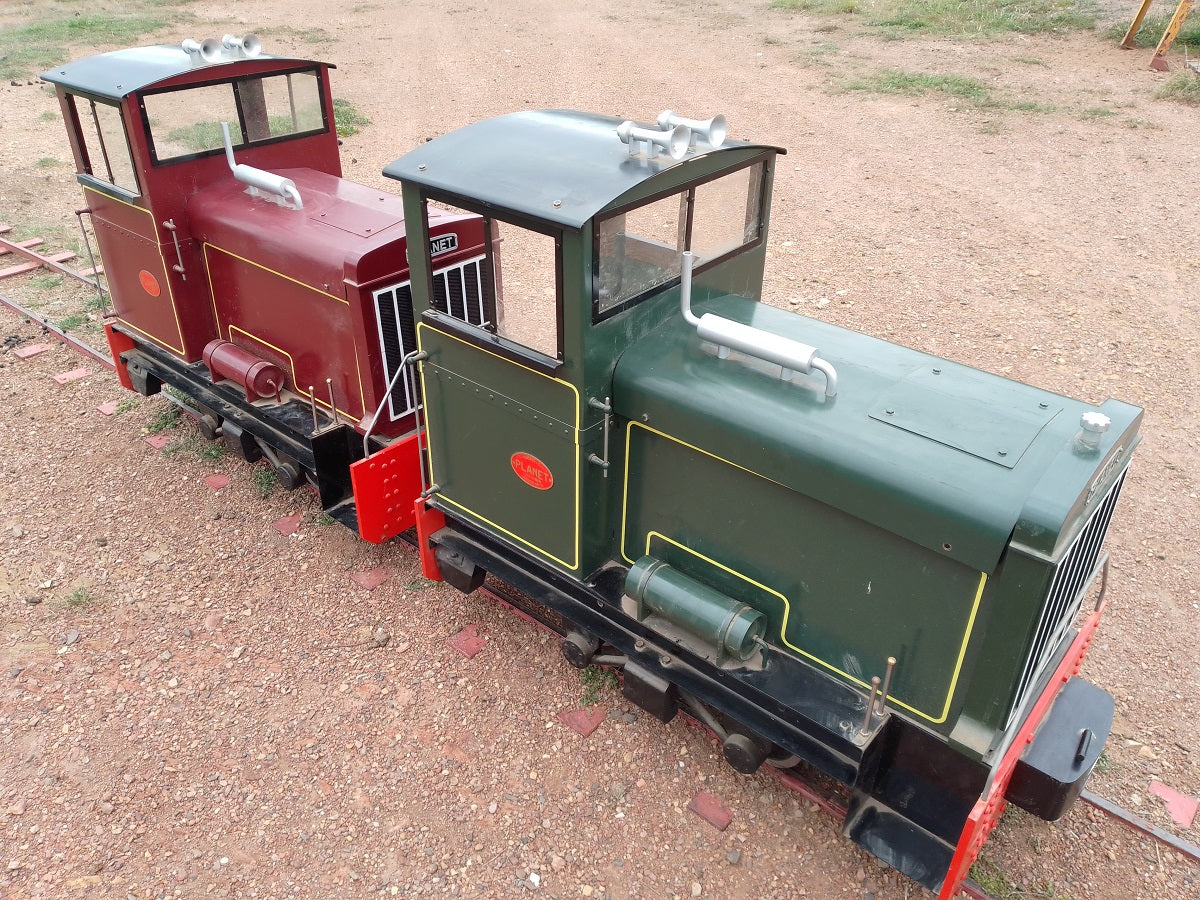 7.25'' 'Planet 2' Refurbished locomotives x 2 - SOLD in 2 months