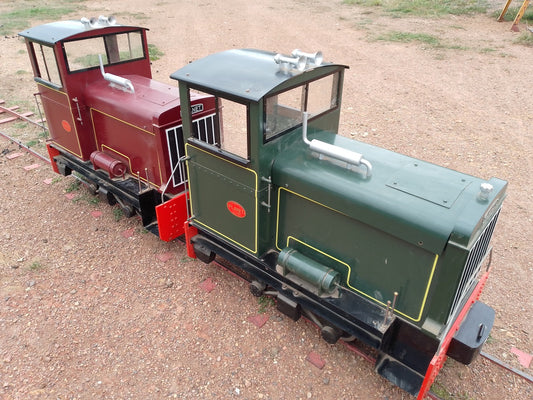 7.25'' 'Planet 2' Refurbished locomotives x 2 - SOLD in 2 months