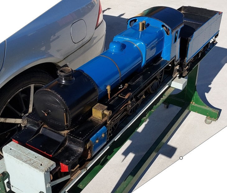 5'' 2-6-0 Tender Steam Locomotive - Kurri Kurri, NSW - S1175