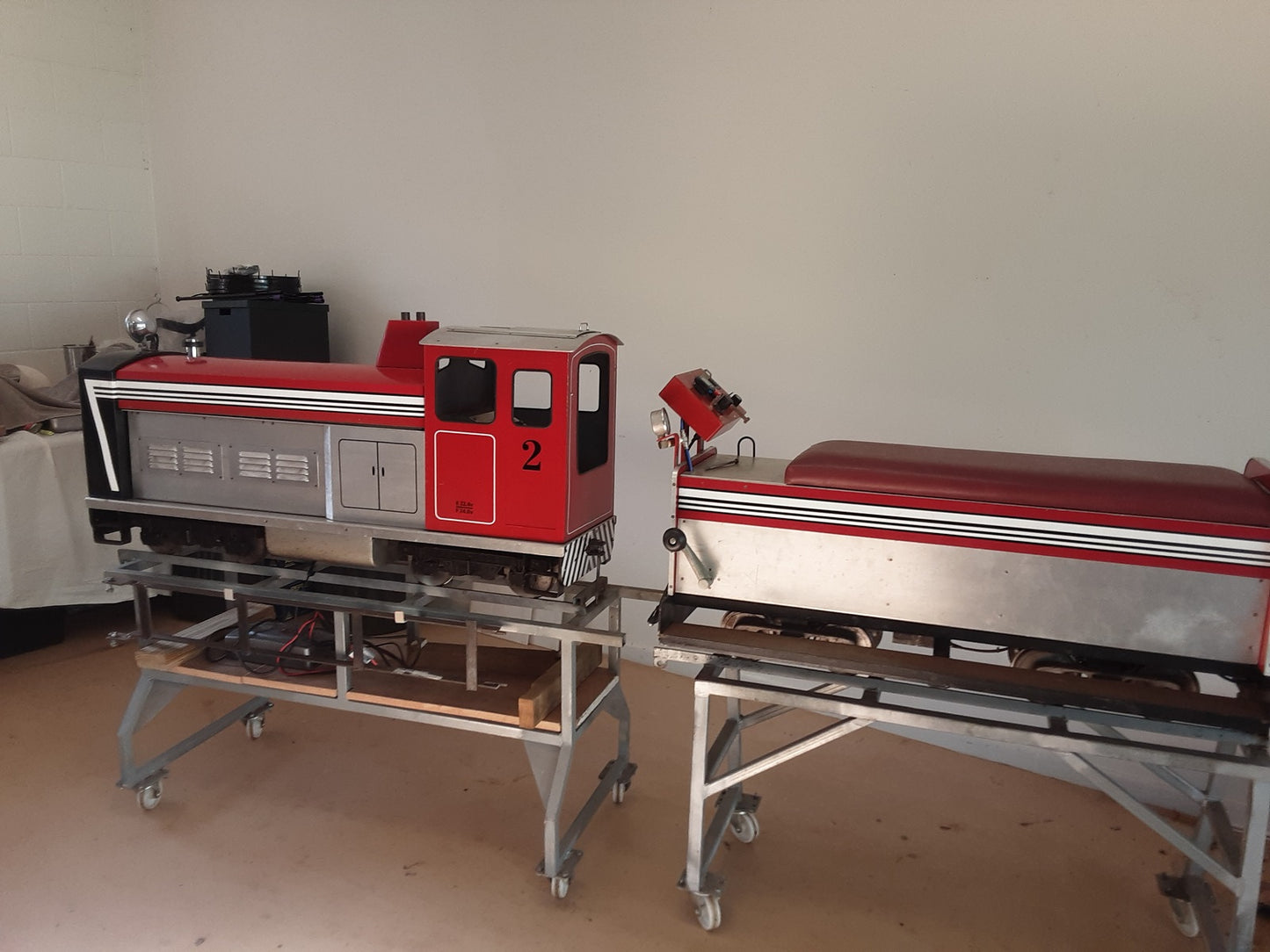 5'' "Wasp" Battery Electric Locomotive - SOLD