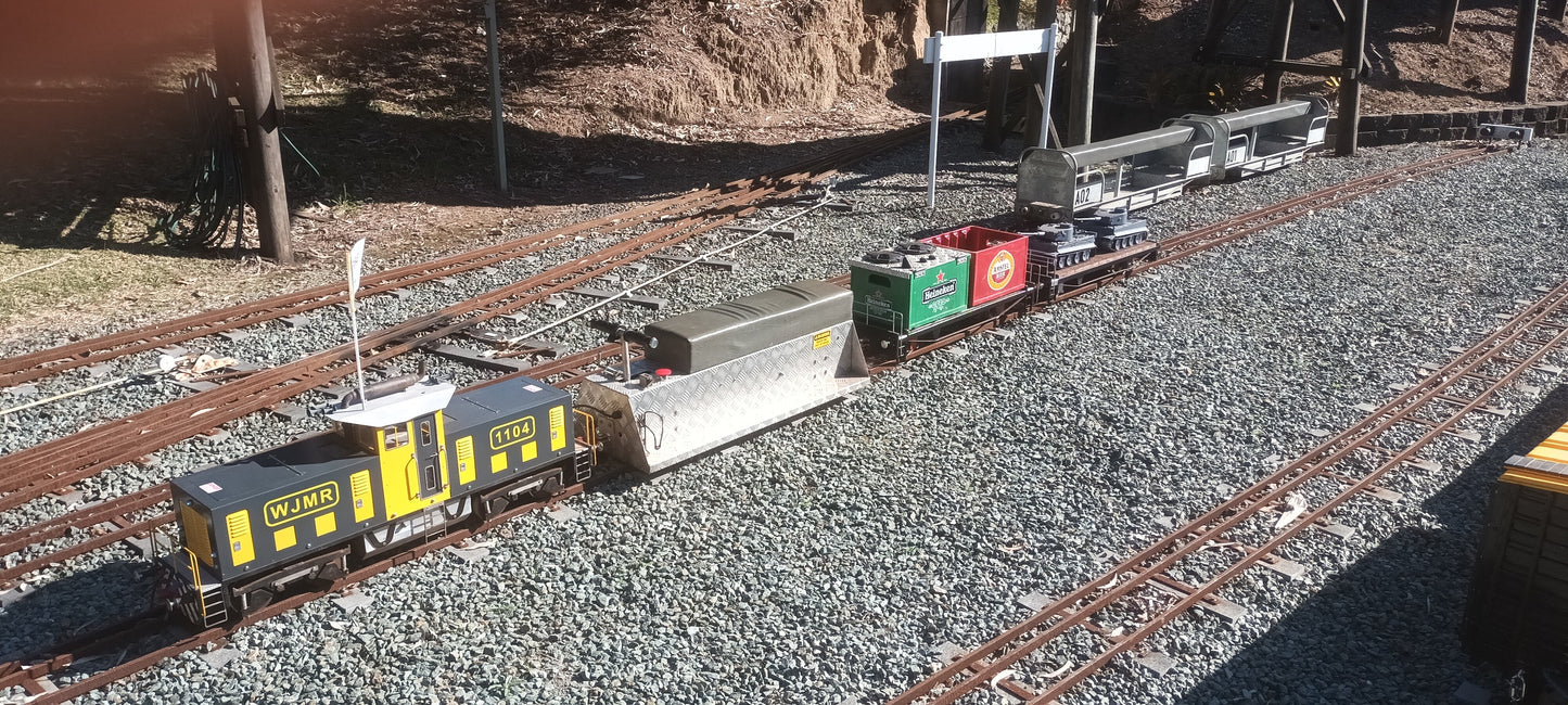 5'' Loco, Wagons, and Carriages - SOLD