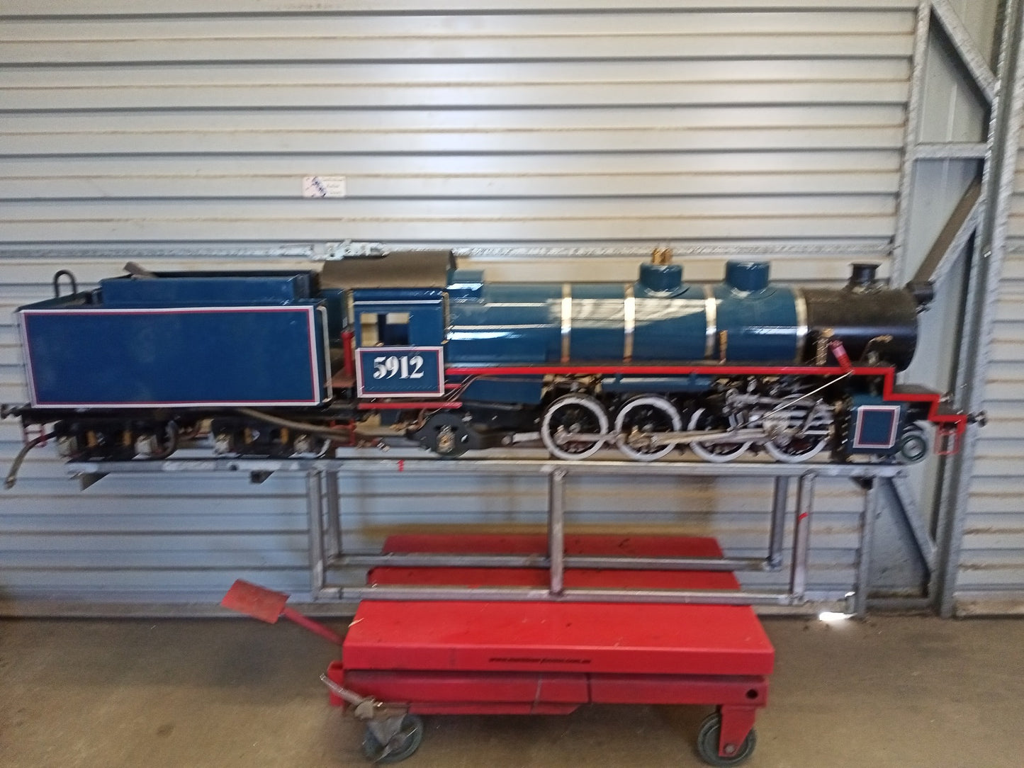 5'' Gauge D59 2-8-2 - SOLD