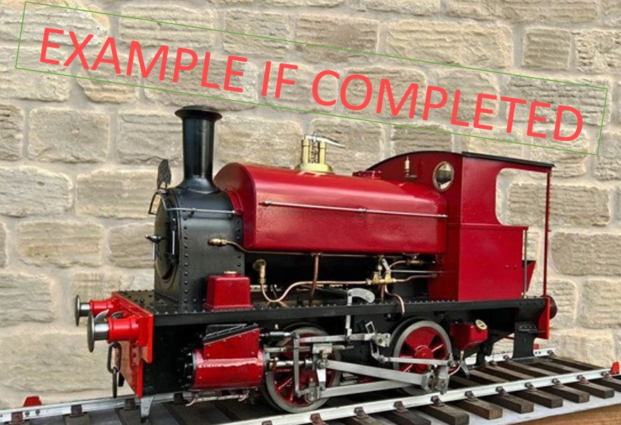 7.25'' ''Jessie'' - Don Young 0-4-0 Saddle Tank Project - Kiama, NSW - S1214 - REDUCED
