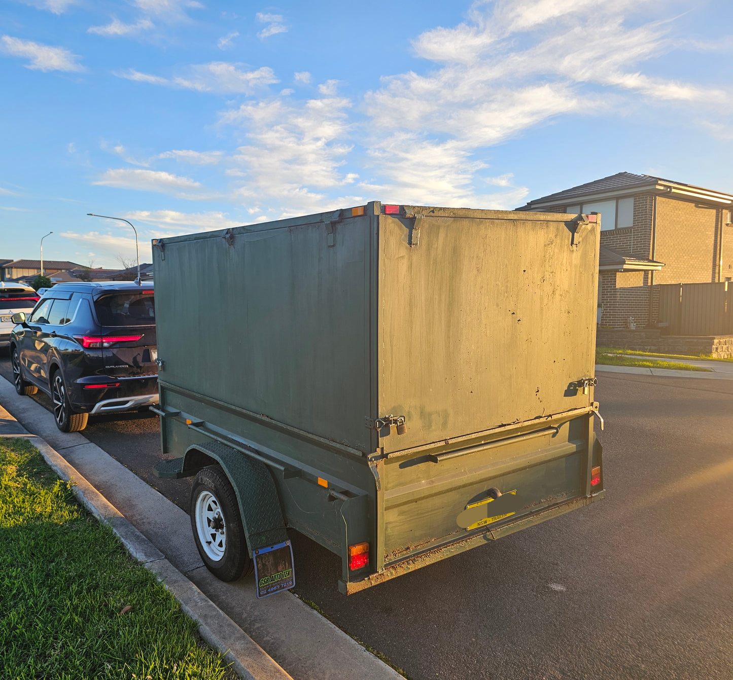 Train Storage Trailer - Campbelltown NSW - S1328