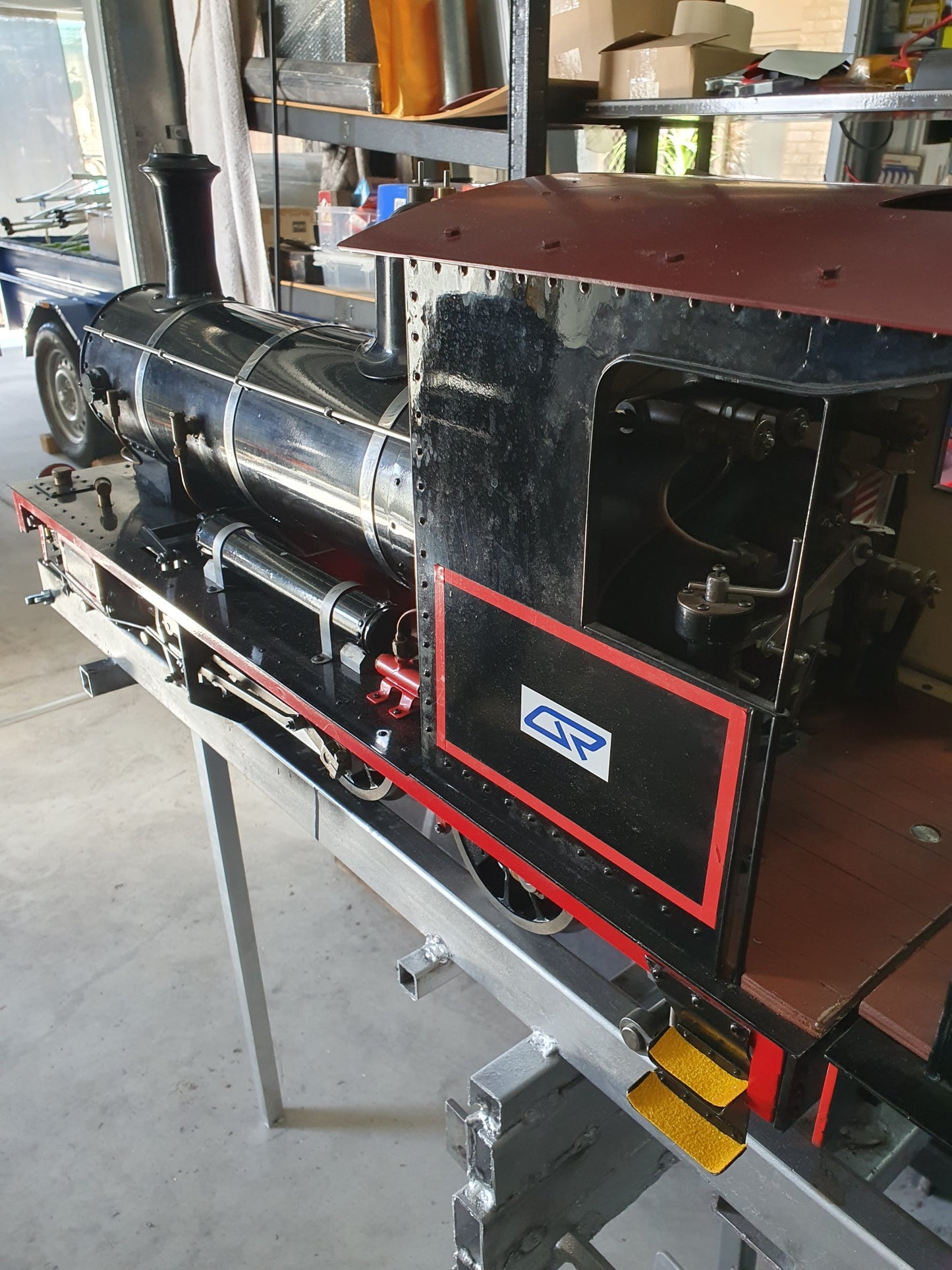 5'' QR B13-1/2 Steam Locomotive plus Track - Caboolture QLD -S1231