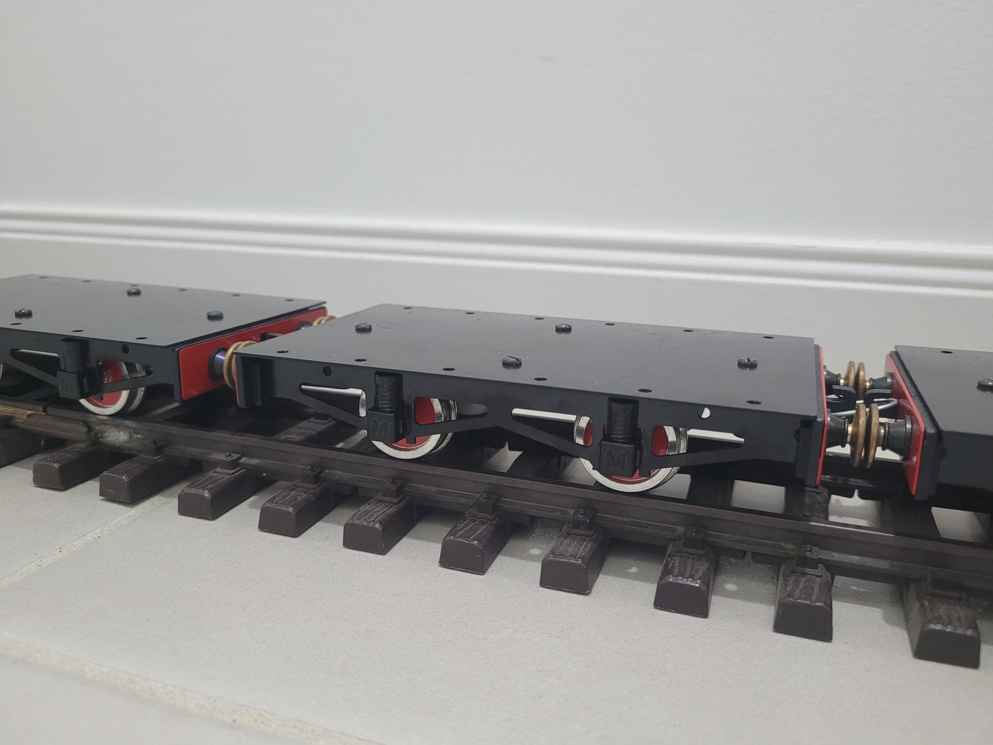 Mamod Live Steam Locomotive with Wagons - SOLD