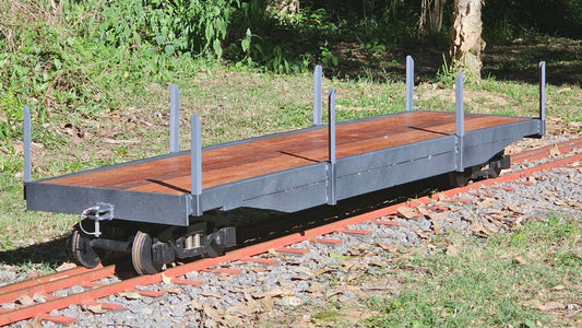 7.25" Flat Car plus Side Tipper Frame - Campbelltown NSW - S1323