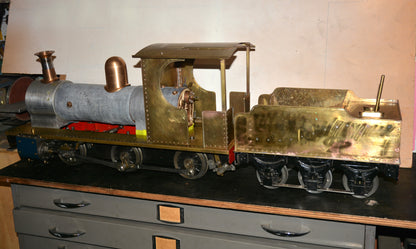 5" Polly IV steam locomotive project - Tamworth NSW - S1322