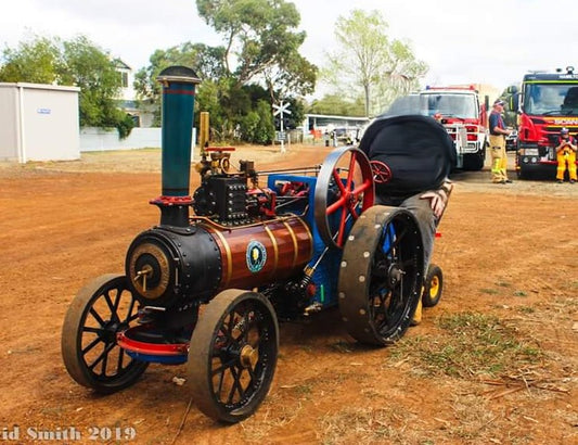 4" Scale Foster 6NHP Agricultural Traction Engine - NE Melbourne VIC - S1317