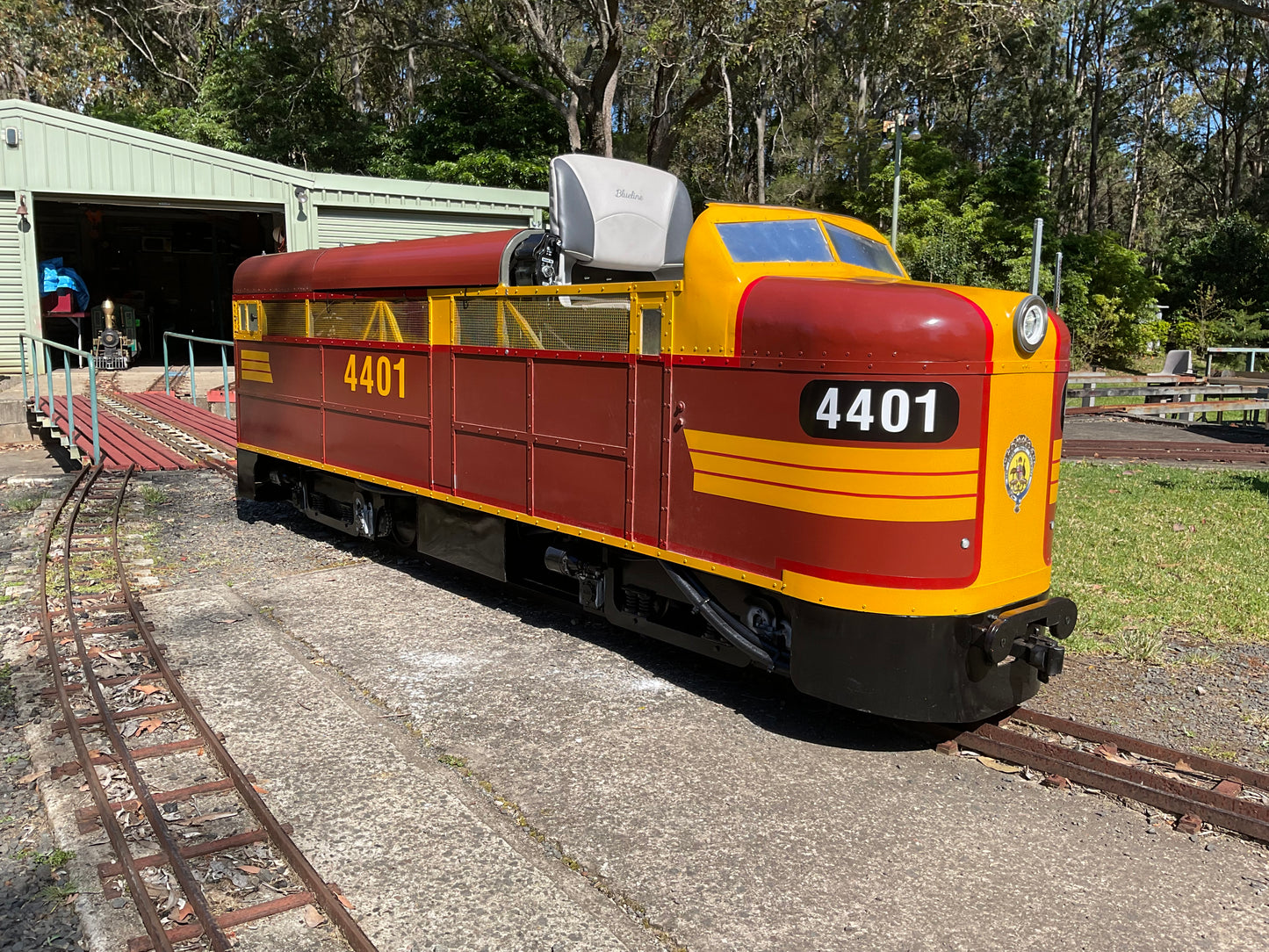 7.25" Hydraulic Locomotive 4401 - Nowra NSW - S1330