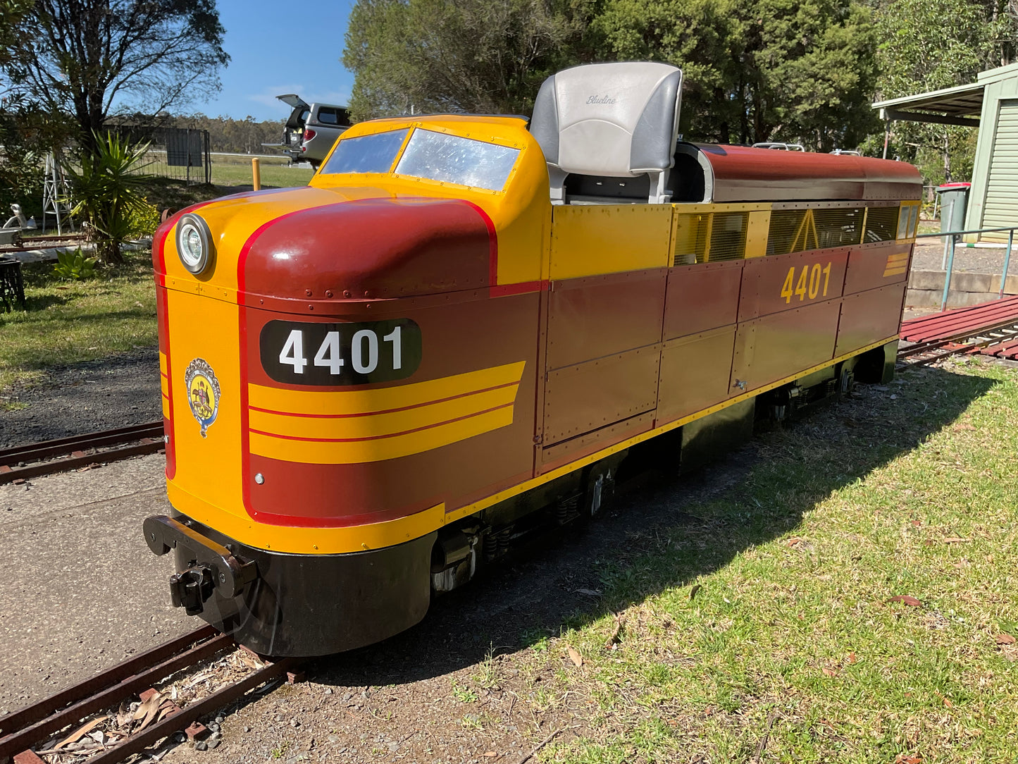 7.25" Hydraulic Locomotive 4401 - Nowra NSW - S1330