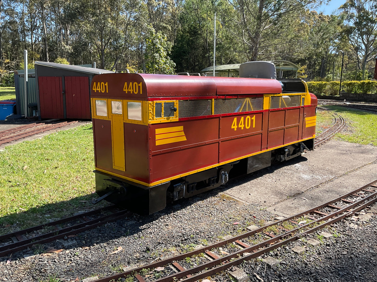 7.25" Hydraulic Locomotive 4401 - Nowra NSW - S1330