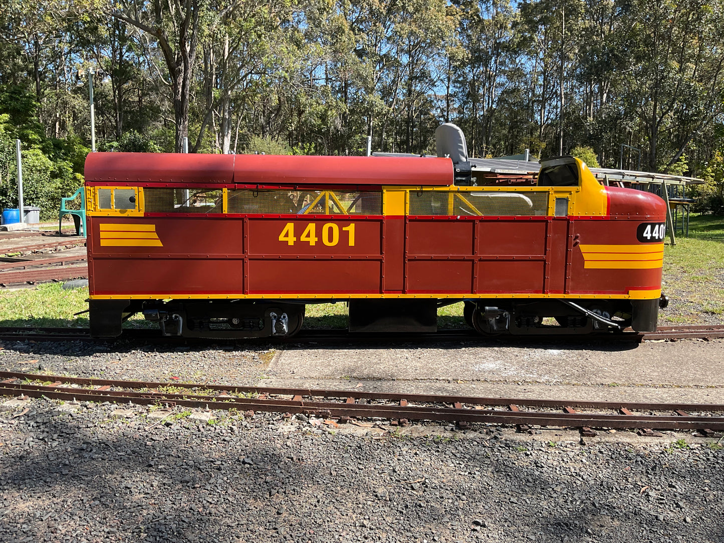 7.25" Hydraulic Locomotive 4401 - Nowra NSW - S1330