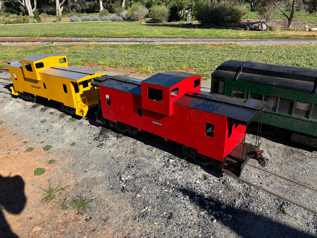 7.25" 1.6" Scale Caboose - Adelaide SA - S1336