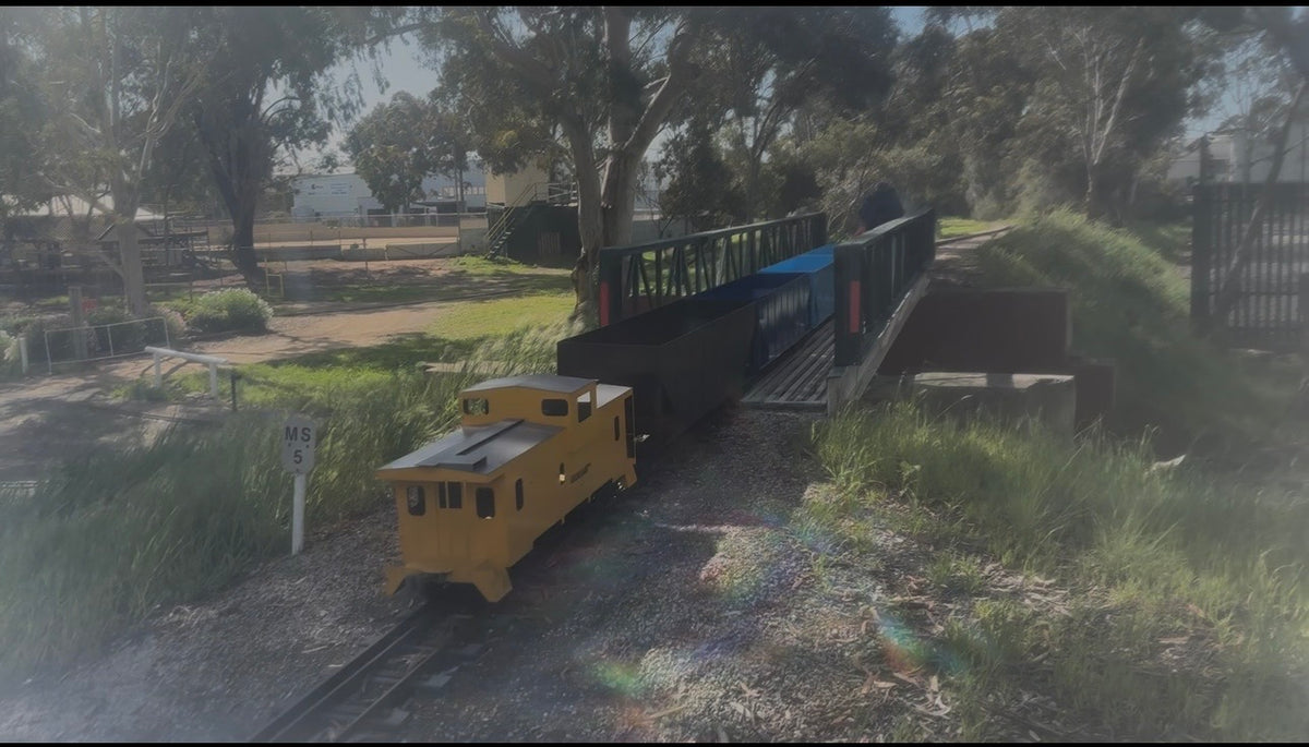 7.25" 1.6" Scale Caboose - Adelaide SA - S1336