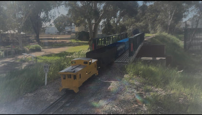7.25" 1.6" Scale Caboose - Adelaide SA - S1336