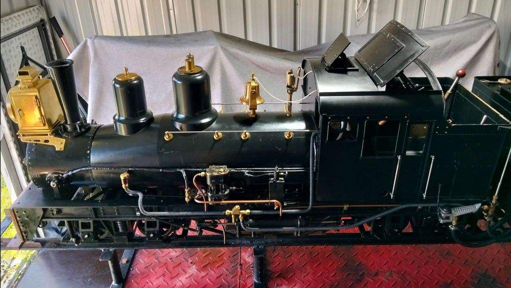 5" 4-Truck Shay Steam Locomotive - Newcastle, NSW - S1309