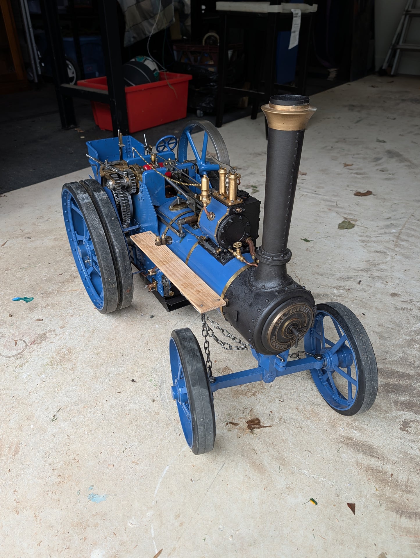 2" Burrel Steam Traction Engine - Belconnen ACT - S1326