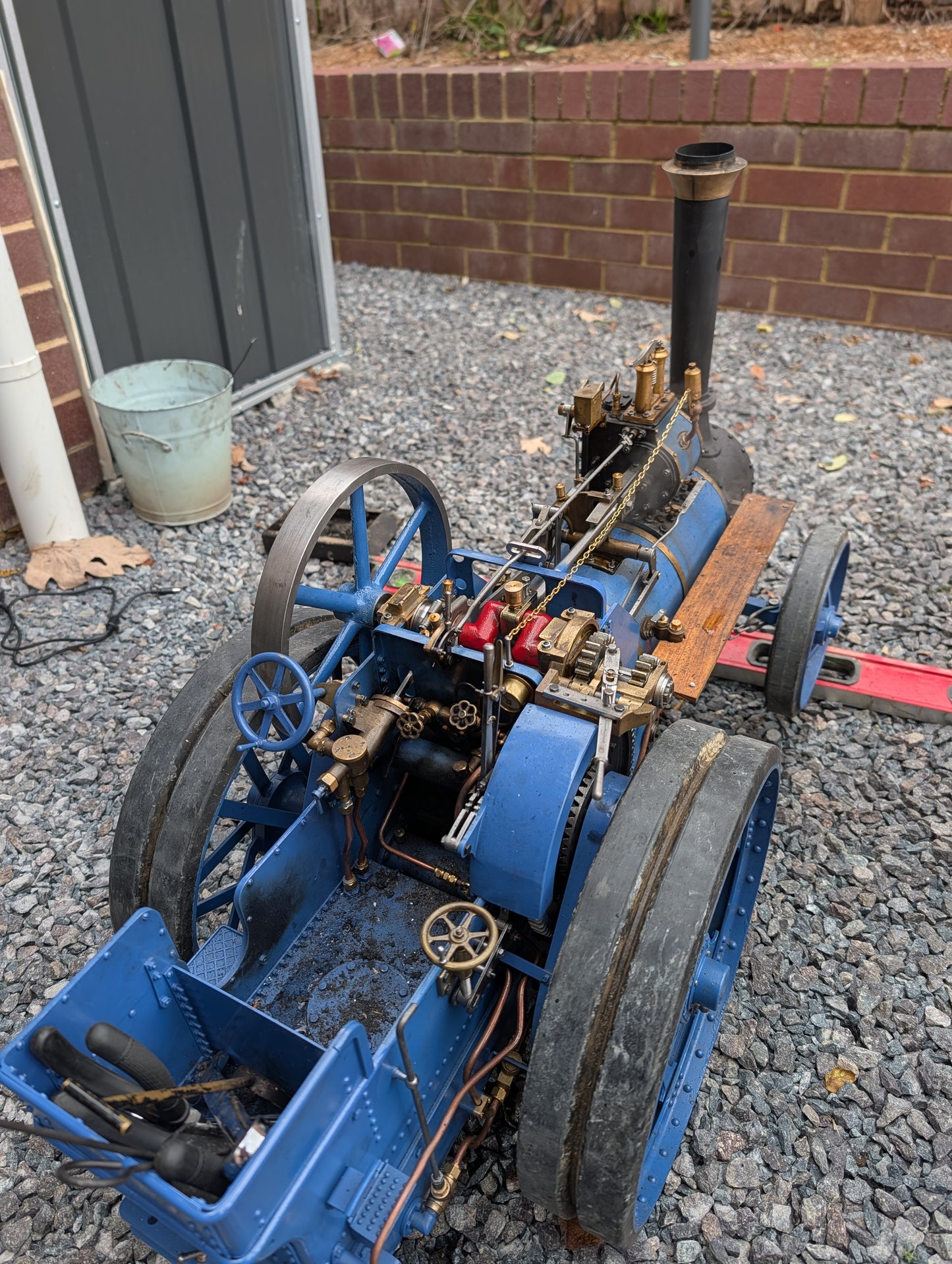 2" Burrel Steam Traction Engine - Belconnen ACT - S1326