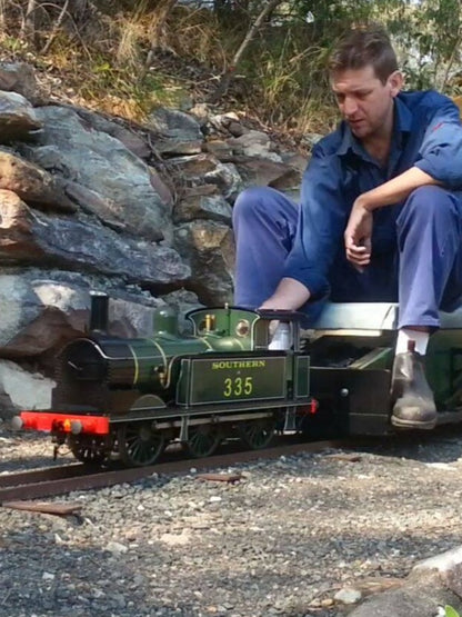 5" Maxitrak SE&CR R1 Steam Engine with Riding Car - SOLD In 1 week