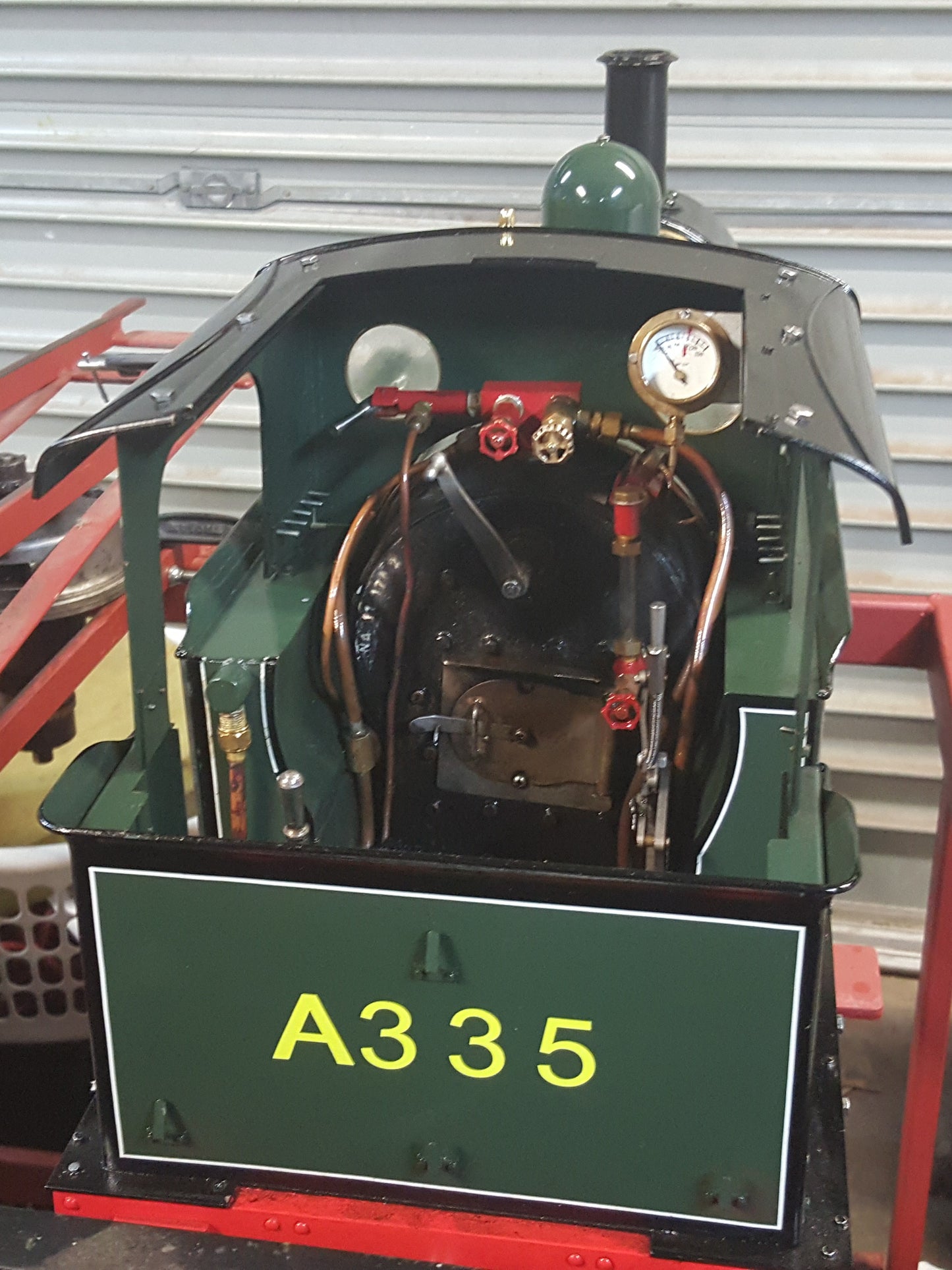 5" Maxitrak SE&CR R1 Steam Engine with Riding Car - SOLD In 1 week