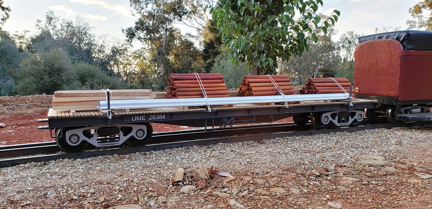 MLE/UME - 5" Gauge NSWGR Flat Car