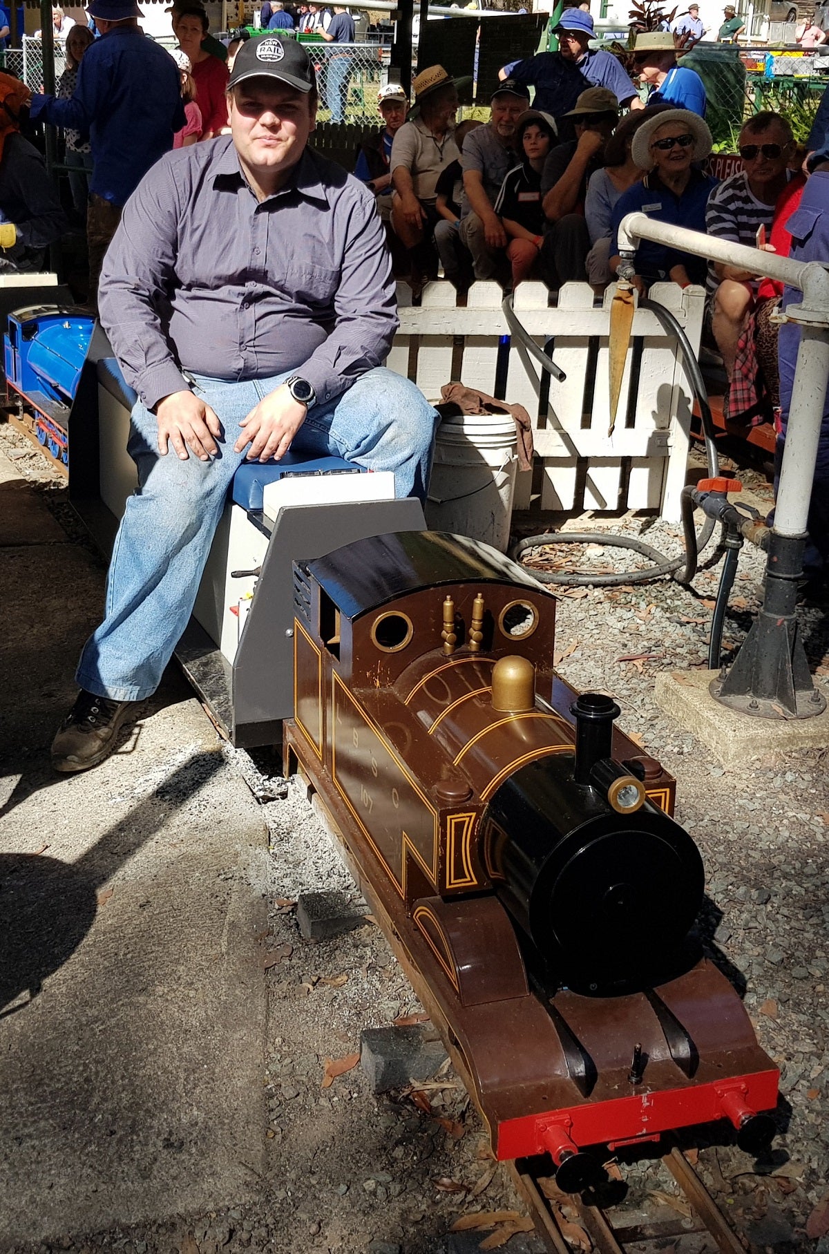 7.25'' E2 Steam-Outline Electric - SOLD – Mini Train Systems