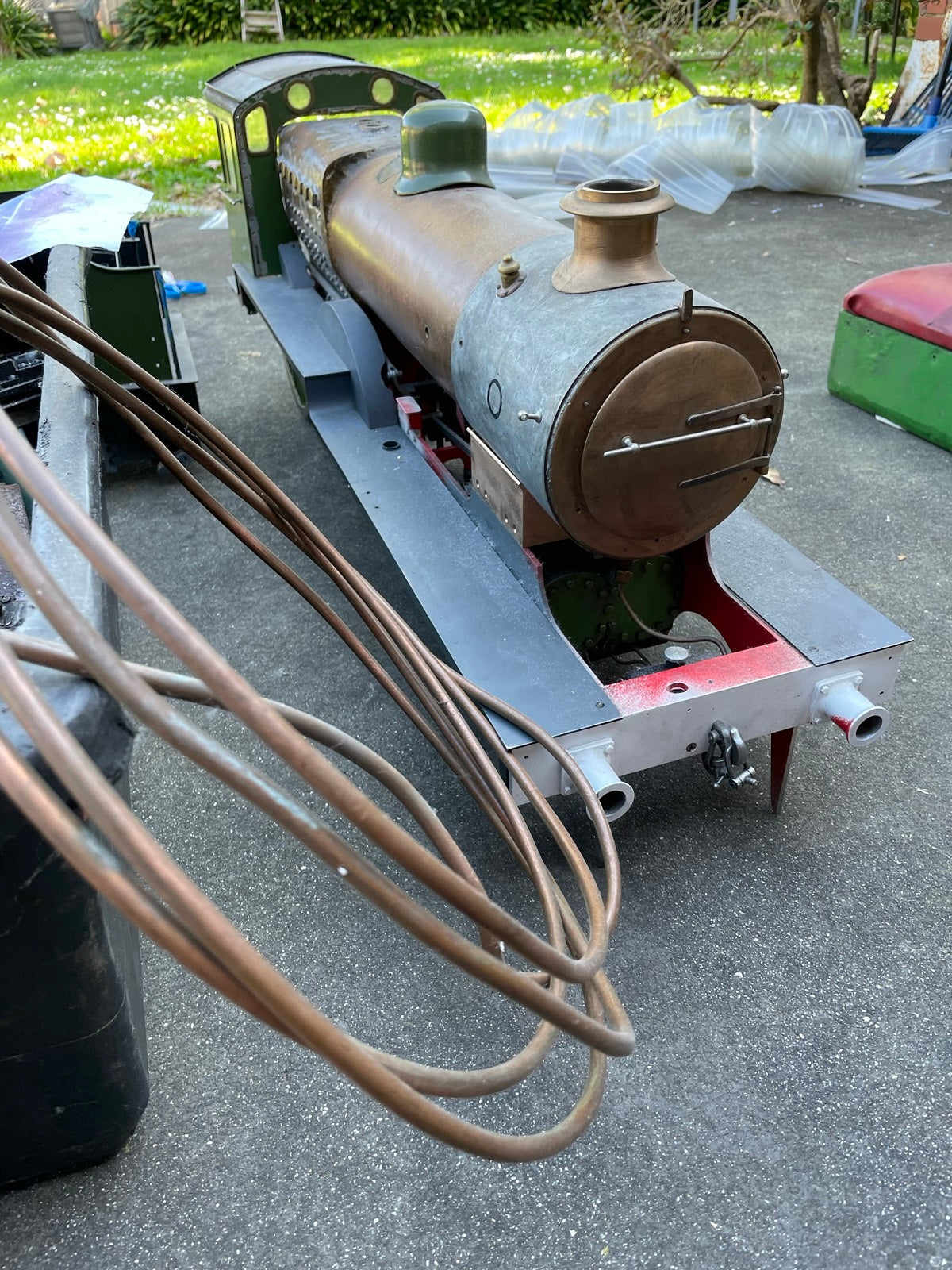 5'' Part-Built Steam Locomotive - SOLD in 4 weeks