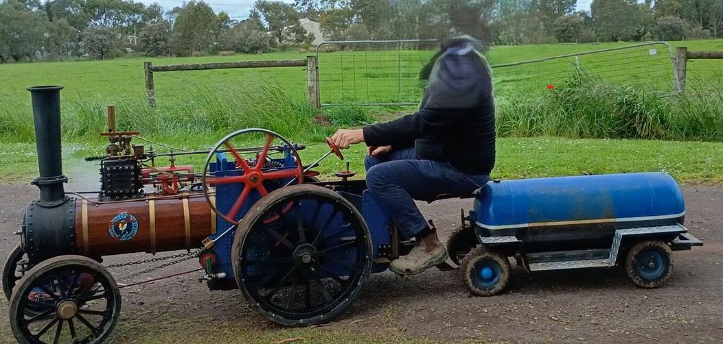 4" Scale Foster 6NHP Agricultural Traction Engine - NE Melbourne VIC - S1317