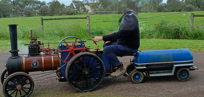 4" Scale Foster 6NHP Agricultural Traction Engine - NE Melbourne VIC - S1317
