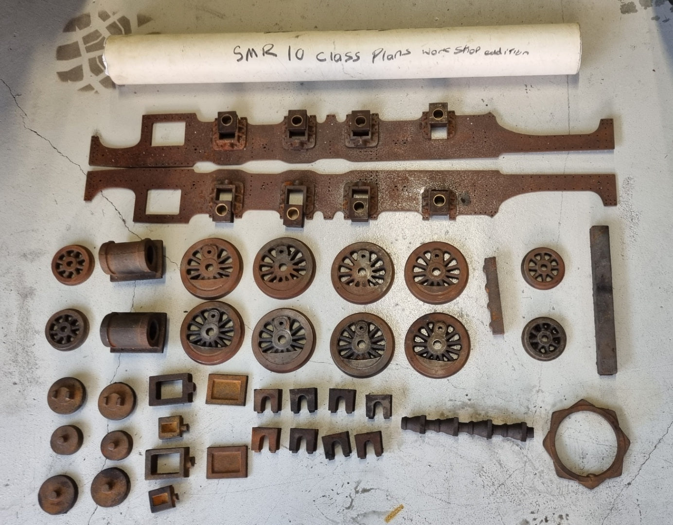 5" SMR 10 Class Partial frame and castings kit - Central Coast NSW - S1333