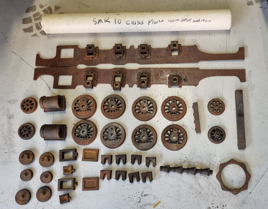 5" SMR 10 Class Partial frame and castings kit - Lake Macquarie NSW - S1333