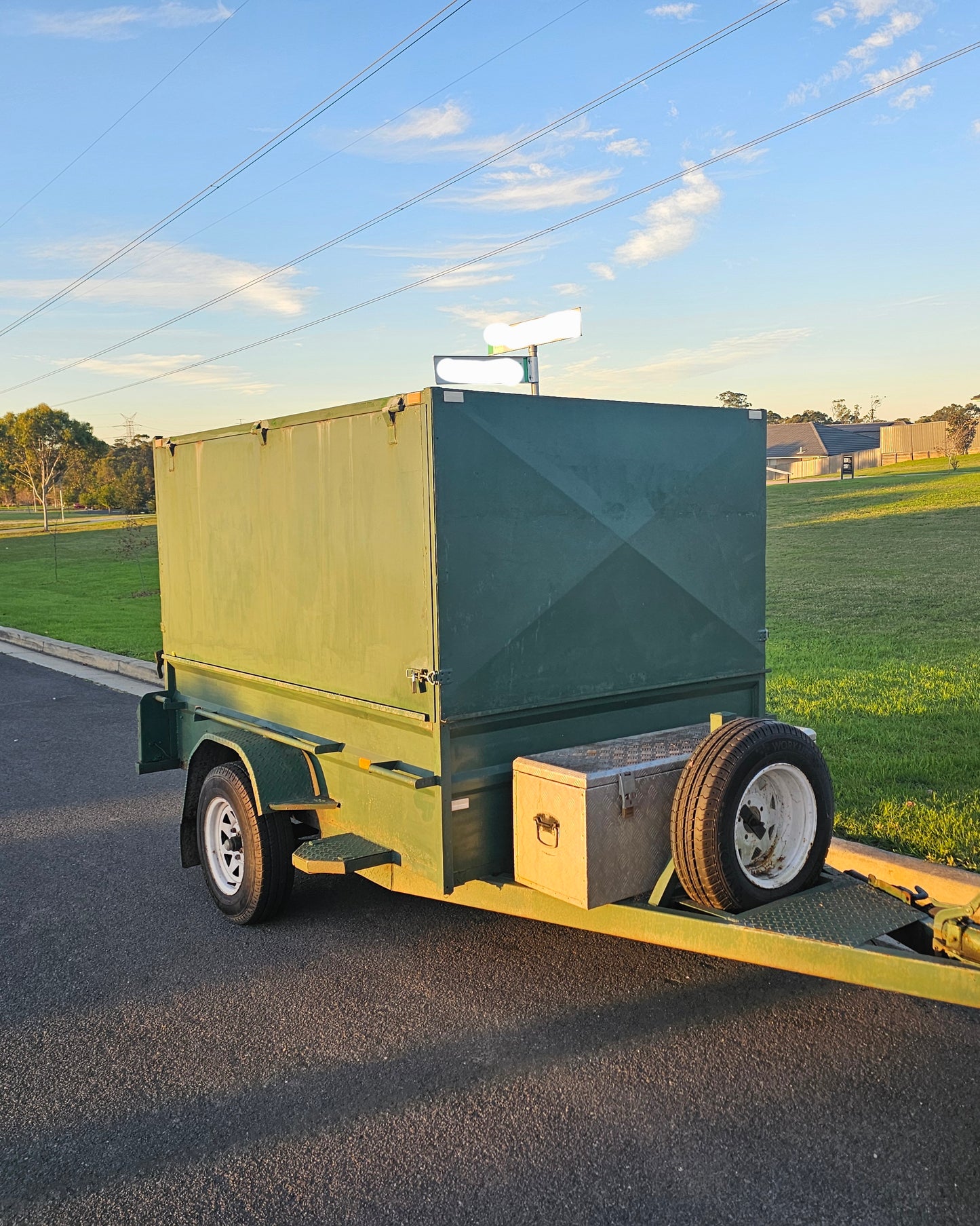 Train Storage Trailer - Campbelltown NSW - S1328