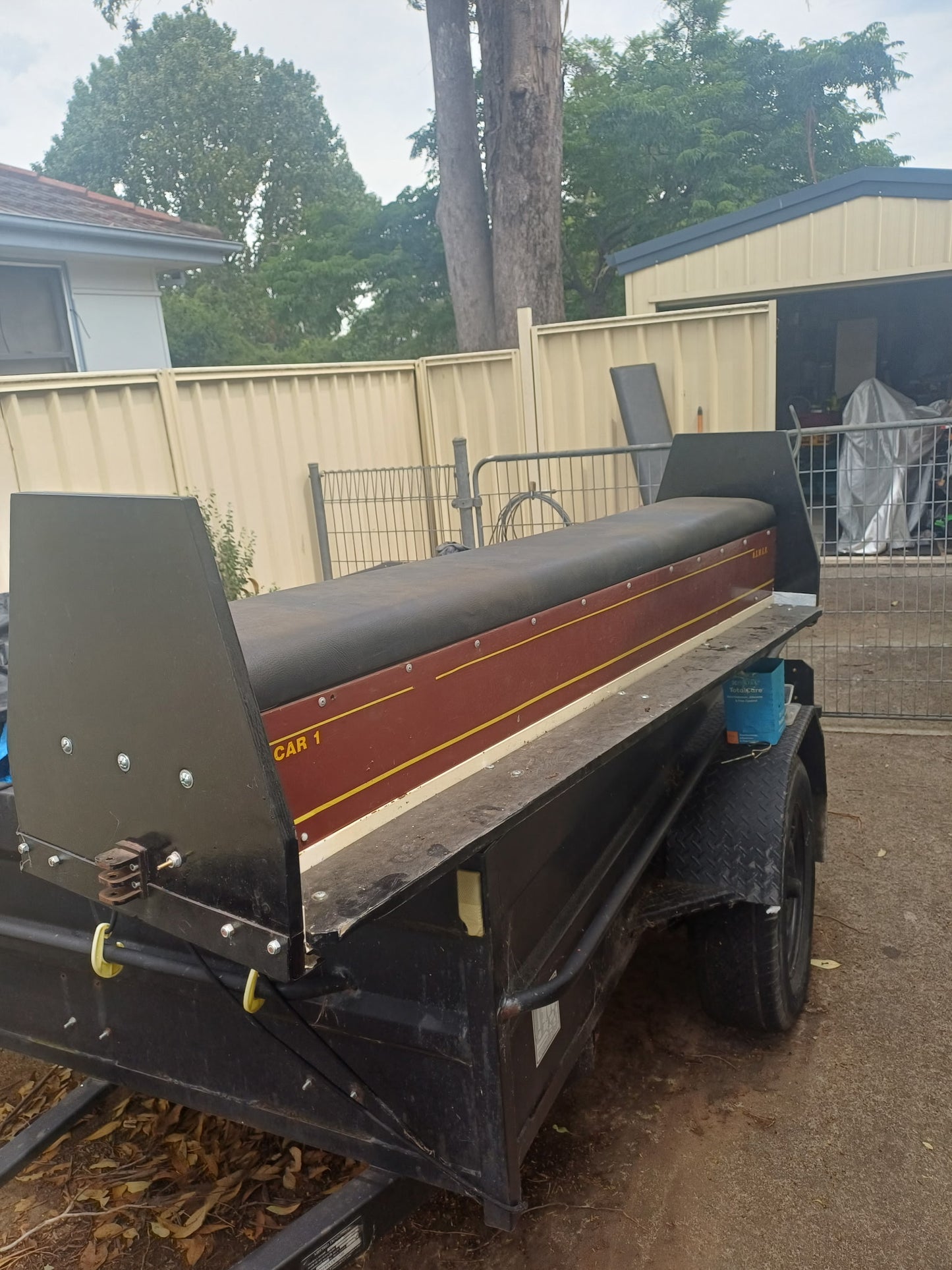 5" Straddle Carriages x 2 - Blacktown NSW - S1318